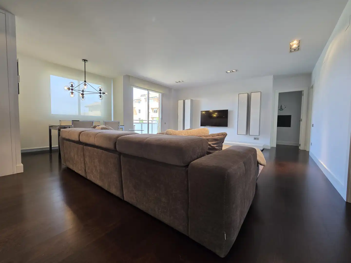 Living room of Flat for sale in  Logroño  with Heating, Private garden and Storage room