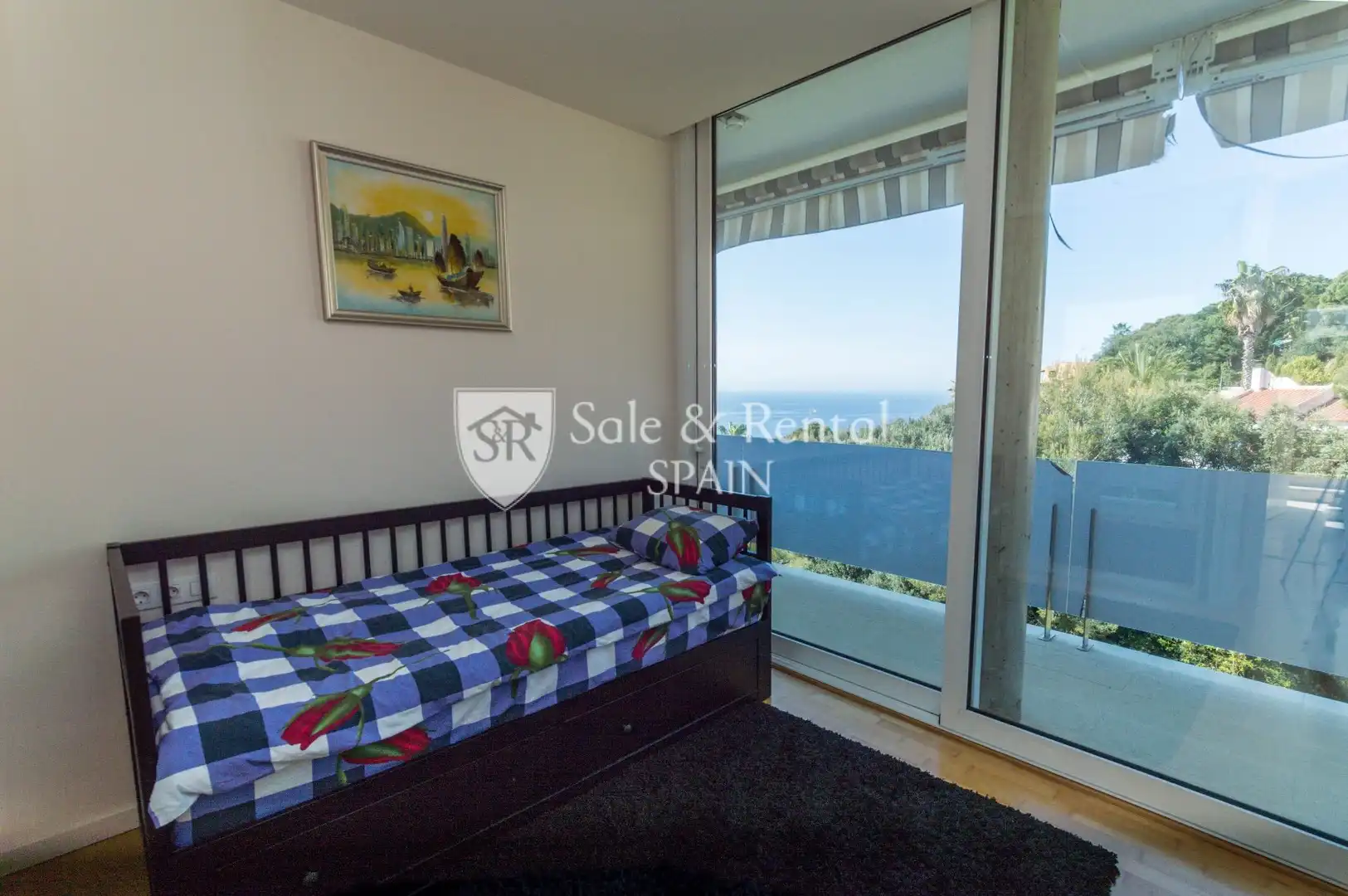 Dormitori de Casa o xalet en venda en Lloret de Mar amb Aire condicionat, Jardí privat i Terrassa