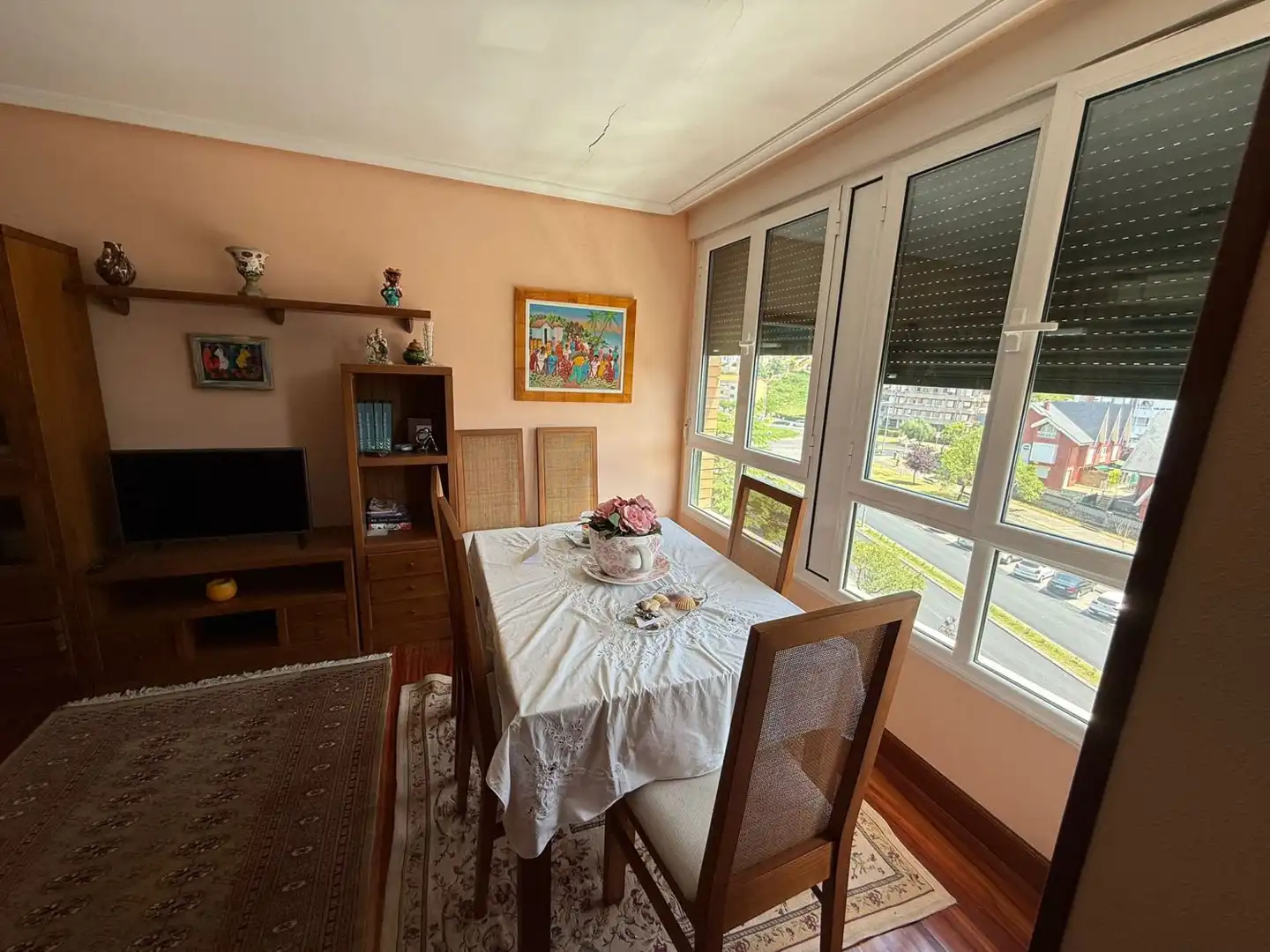 Dining room of Flat for sale in Santoña  with Heating, Parquet flooring and Terrace