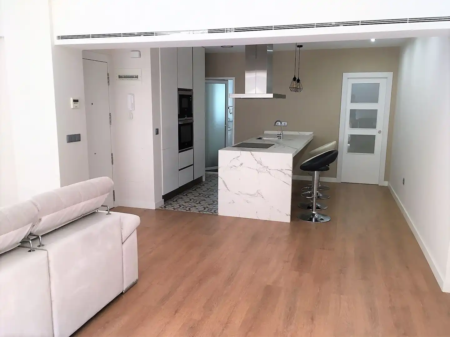 Kitchen of Flat for rent in Alicante / Alacant  with Air Conditioner and Terrace