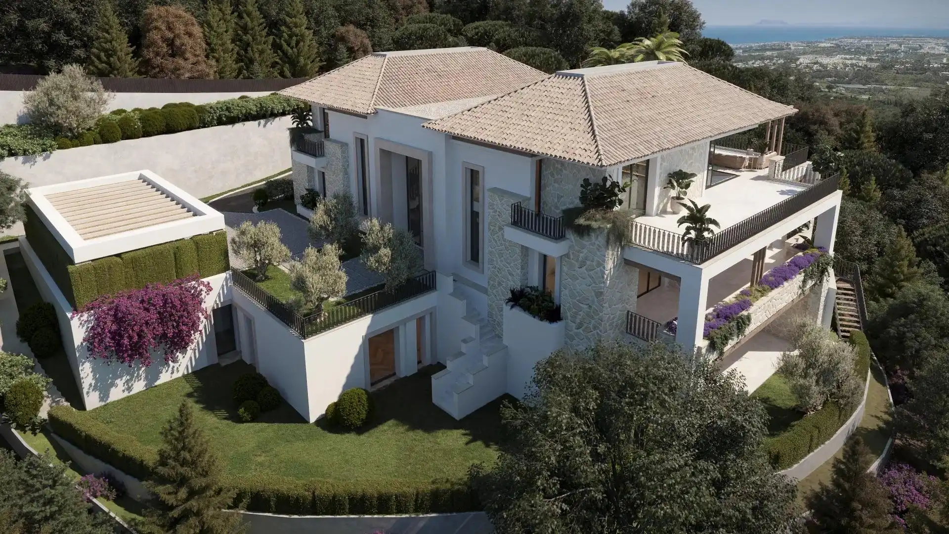 Vista exterior de Casa o chalet en venta en Benahavís