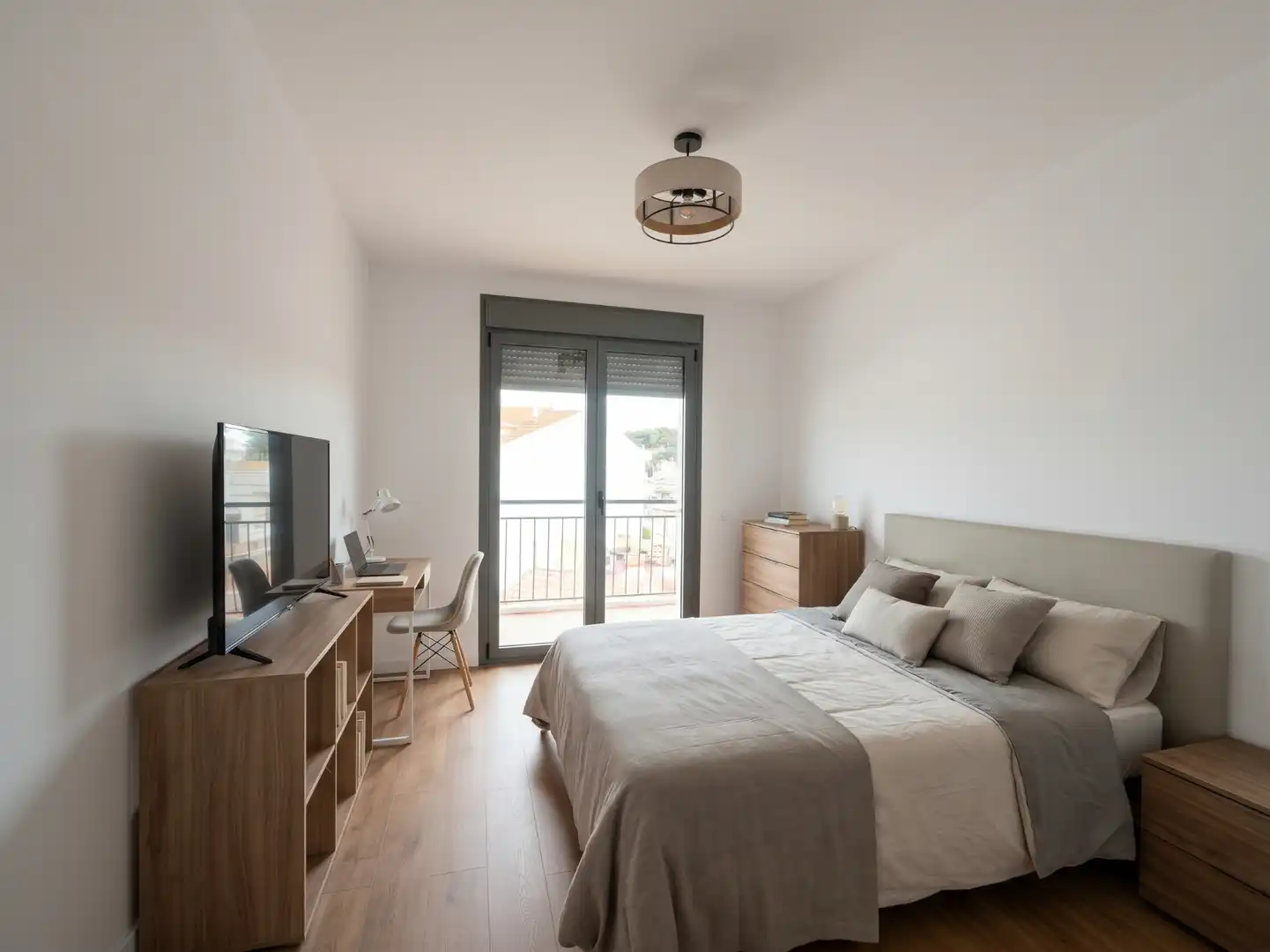 Bedroom of Flat for sale in Els Pins