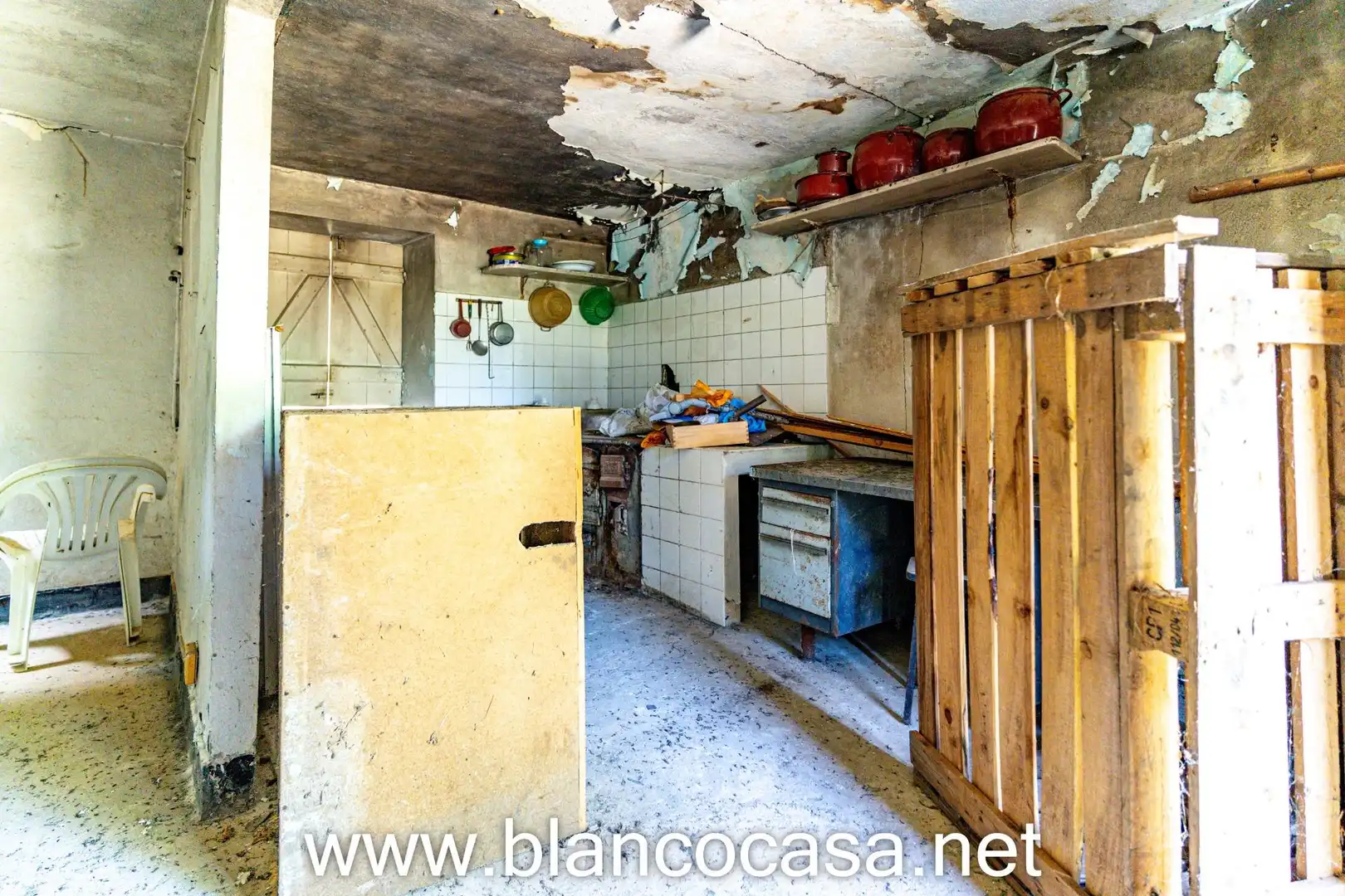 Cocina de Casa o chalet en venta en Carballo con Jardín privado