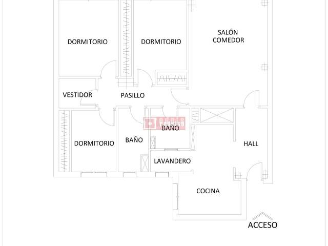 Piso en Venta en BRUSELAS en Guindalera