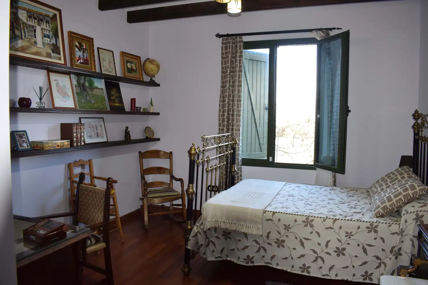 Schlafzimmer von Country house zum Verkauf in Pedrera mit Heizung und Schwimmbad