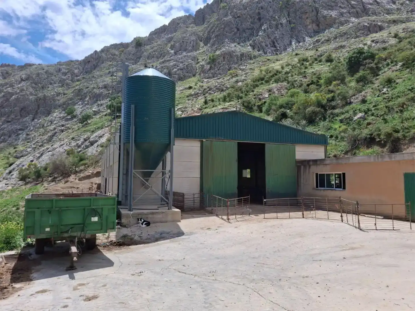 Vista exterior de Finca rústica en venda en Alfarnate