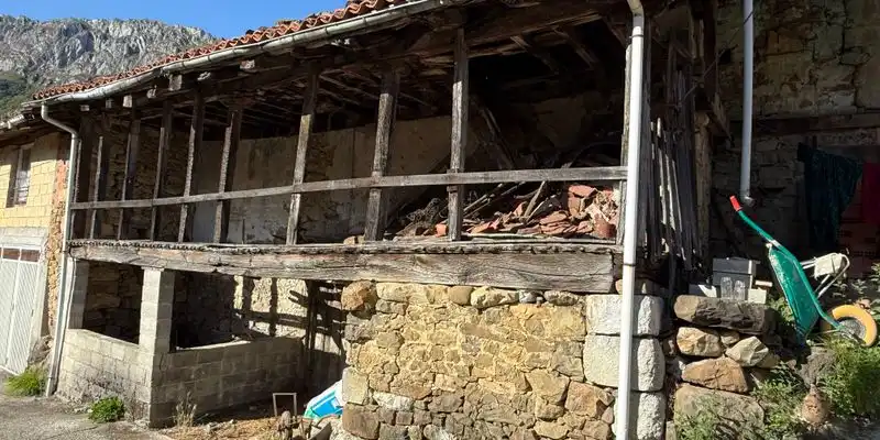 Vista exterior de Finca rústica en venta en Caso con Terraza