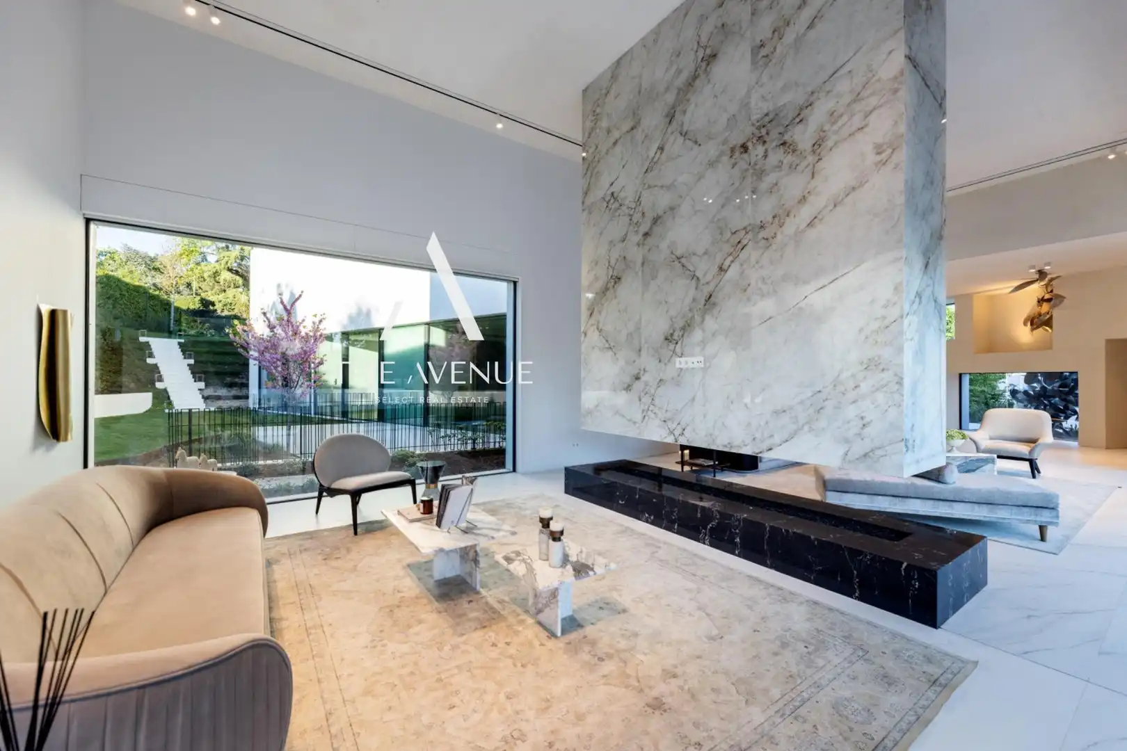 Living room of Houses for sale in Pozuelo de Alarcón  with Heating and Swimming Pool