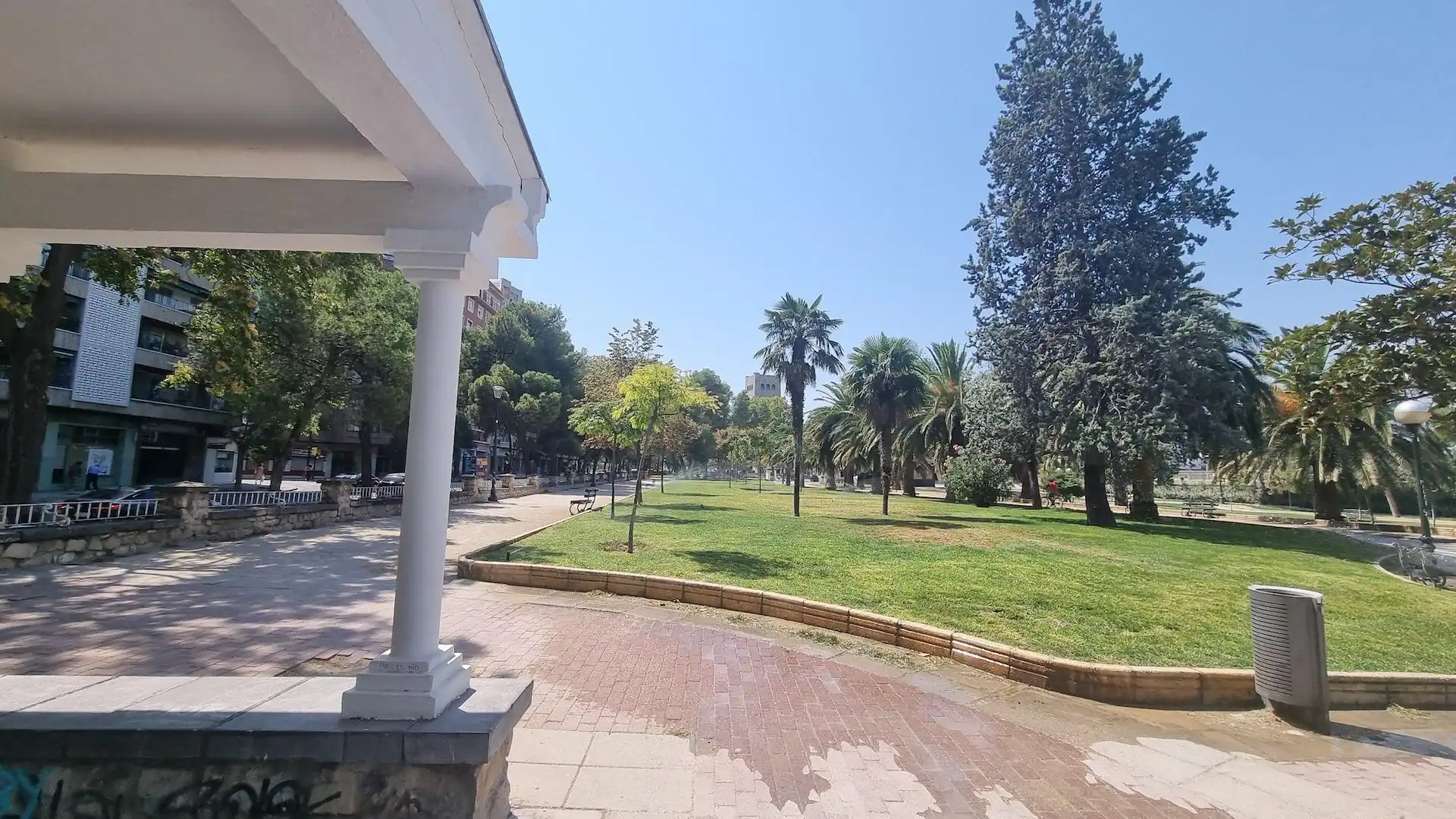 Außenansicht von Dachboden zum Verkauf in Zaragoza mit Heizung, Parkett und Terrasse