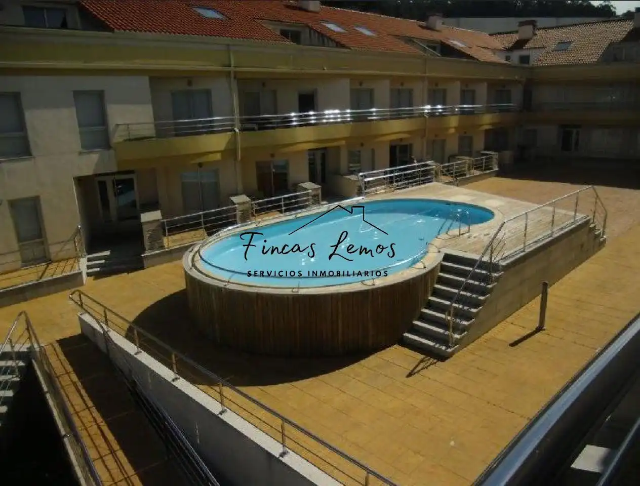 Swimming pool of Flat for sale in Corcubión  with Heating, Terrace and Storage room