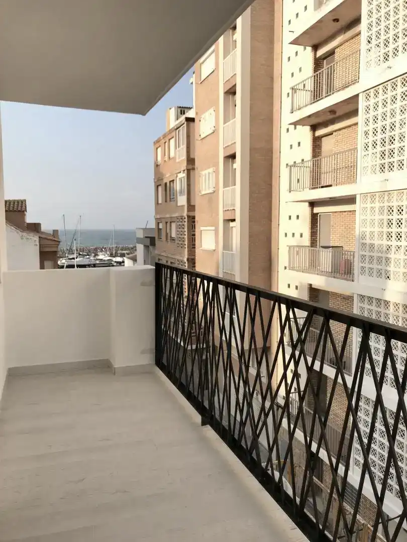 Balcony of Flat for rent in Sueca  with Air Conditioner and Balcony