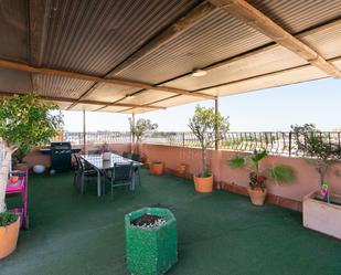 Terrace of Attic for sale in  Sevilla Capital  with Air Conditioner, Private garden and Terrace