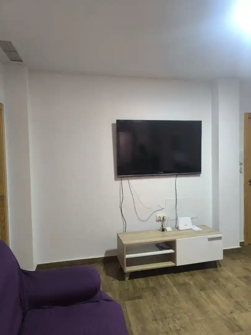 Sala d'estar de Planta baixa per a compartir en Murcia amb Aire condicionat, Moblat i Forn