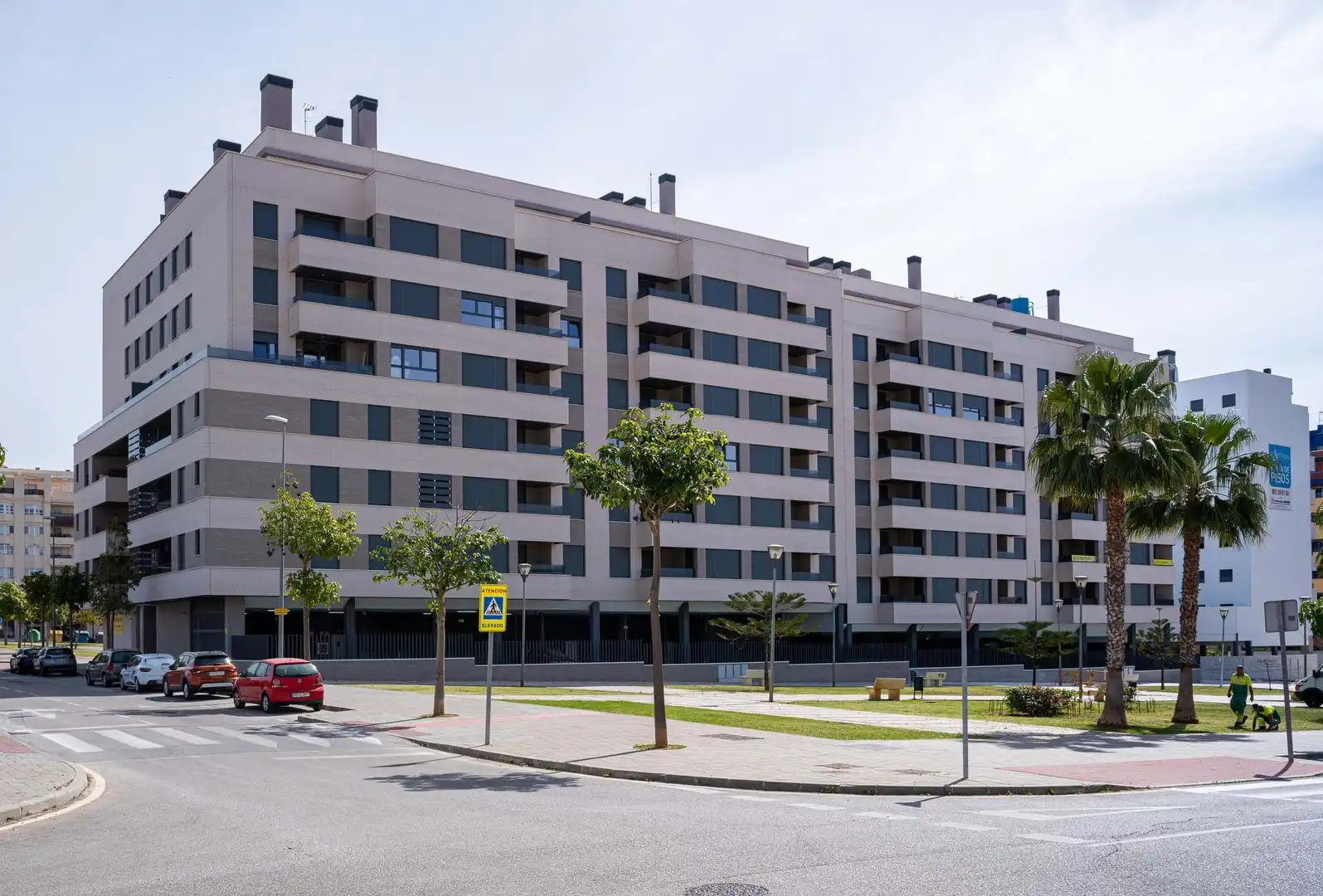Exterior view of Flat for sale in Málaga  with Parquet flooring, Terrace and Storage room