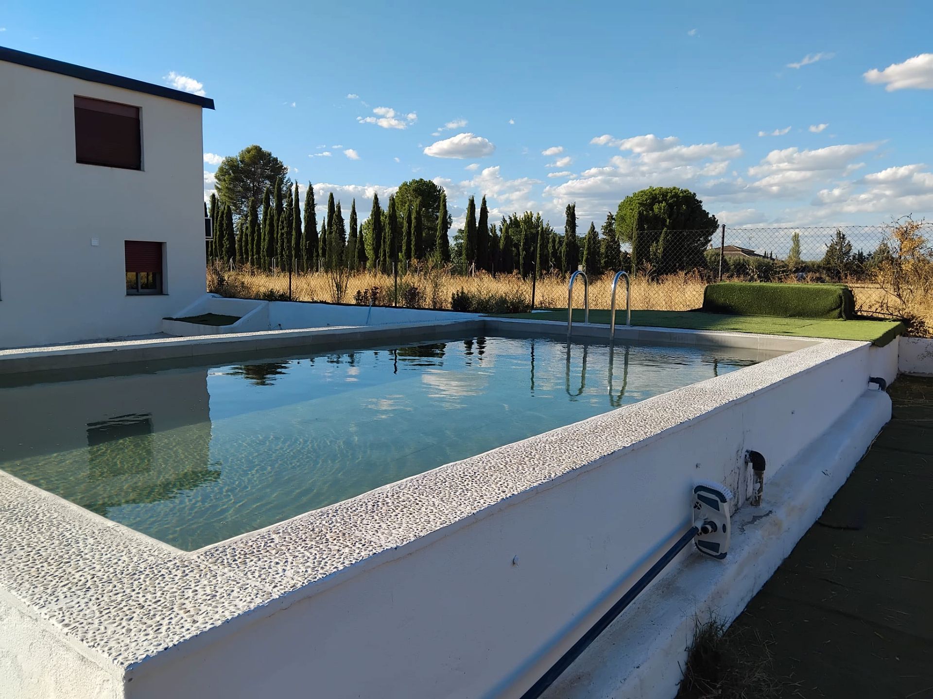 Swimming pool of House or chalet to rent in San Martín de la Vega  with Air Conditioner, Private garden and Swimming Pool