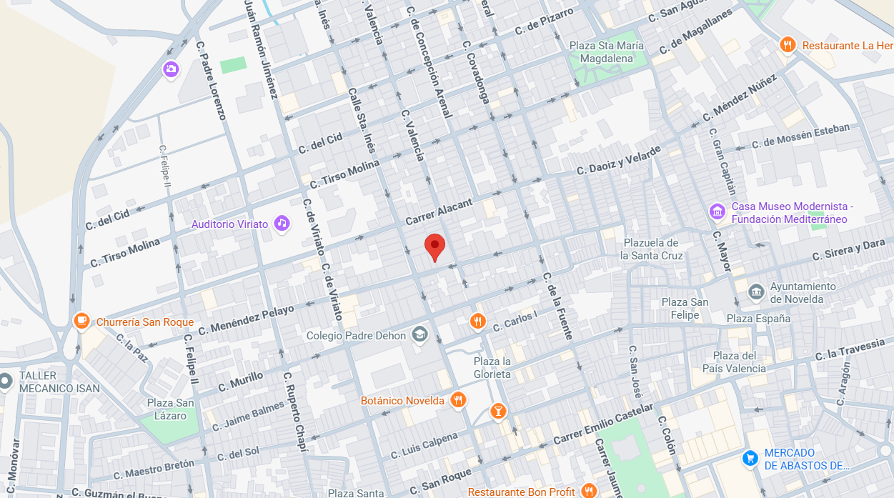 Vista exterior de Pis en venda en Novelda