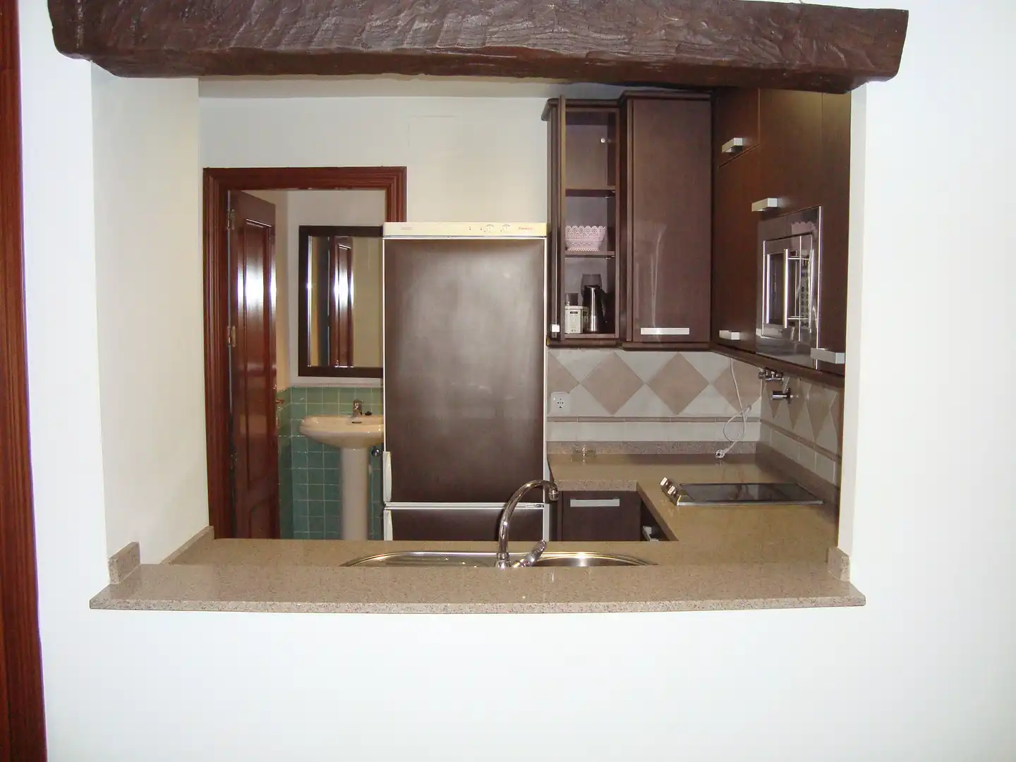 Cocina de Apartamento en venta en Córdoba con Aire acondicionado, Calefacción y Lavadora