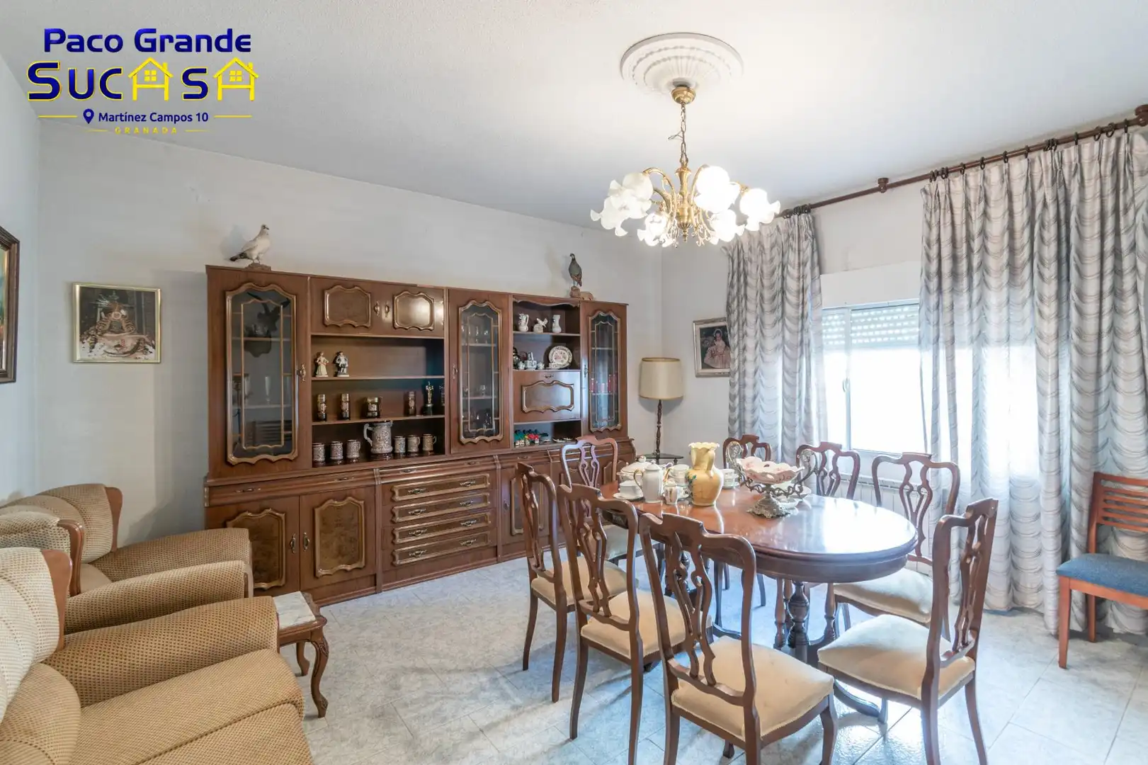 Comedor de Casa o chalet en venta en Vegas del Genil con Calefacción, Jardín privado y Terraza