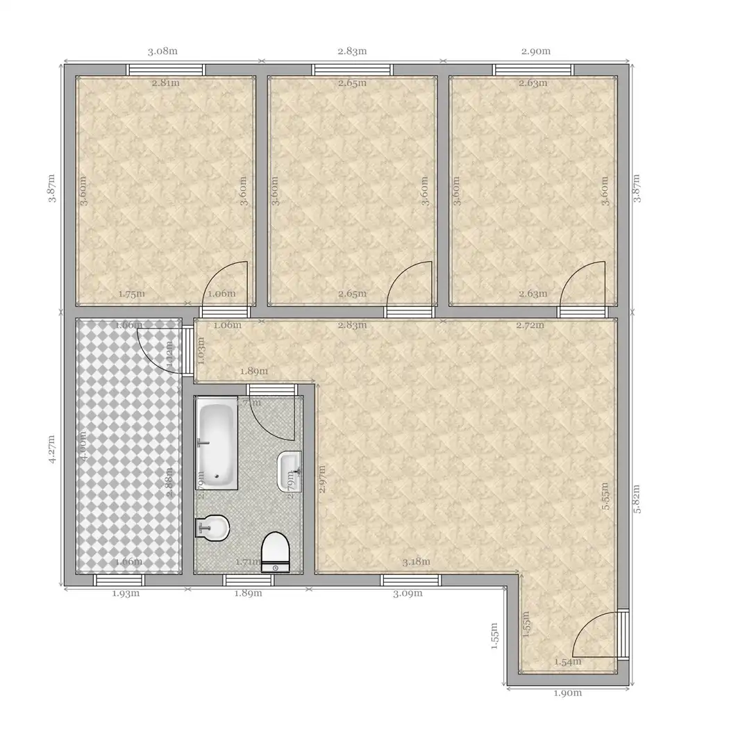 Flat for sale in Sevilla