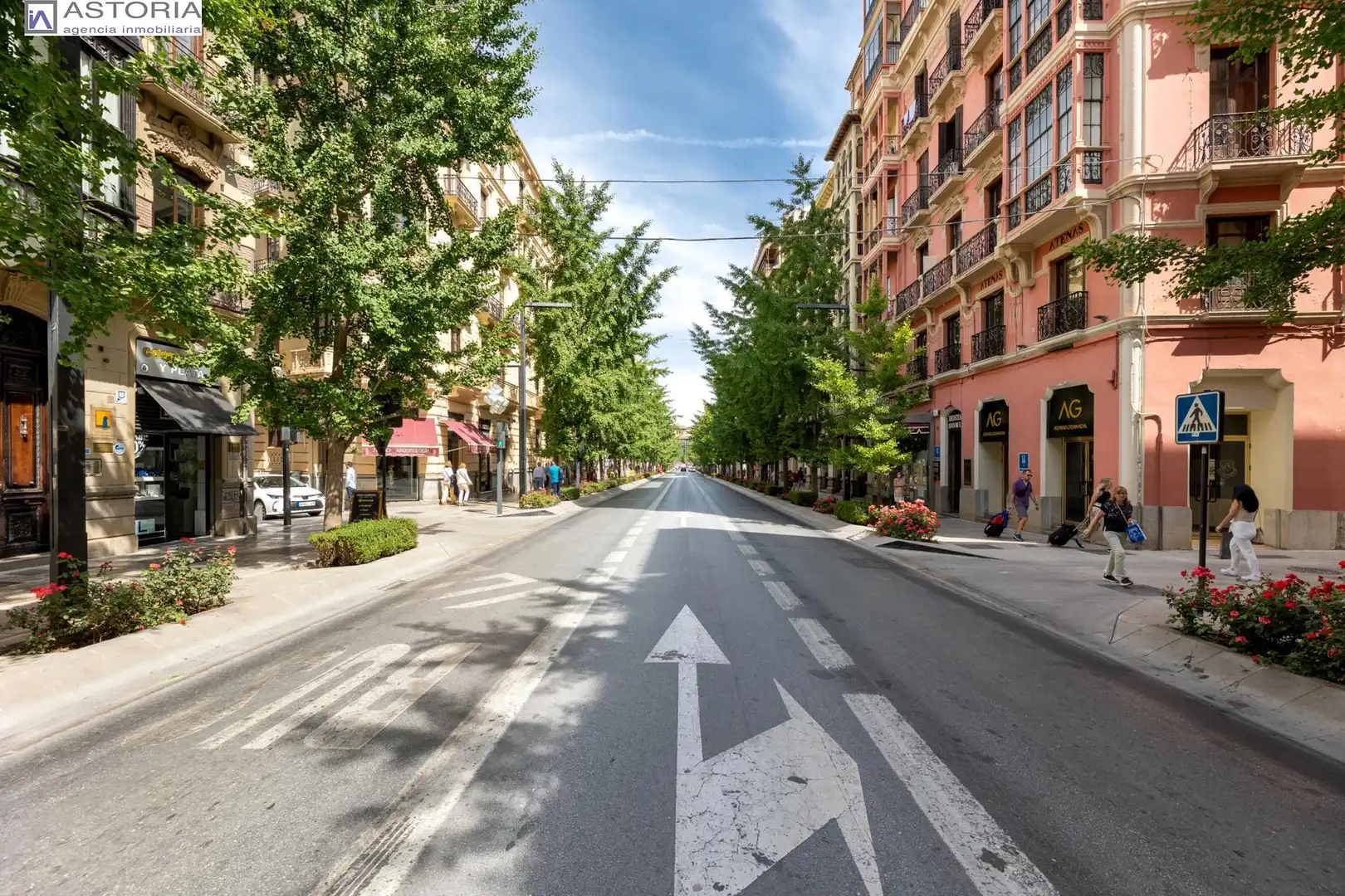 Vista exterior de Ático en venta en Granada con Balcón