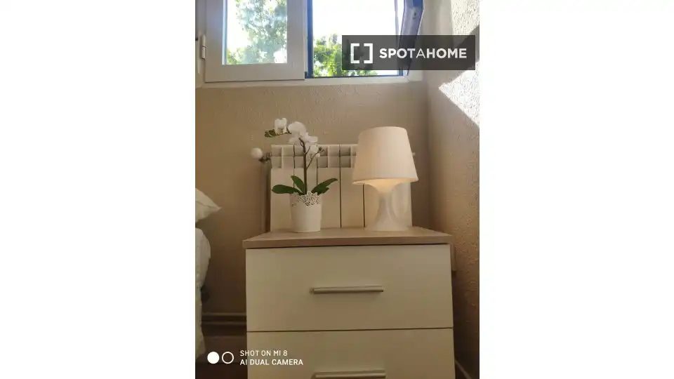 Bedroom of Flat for rent in Madrid  with Air Conditioner, Heating and Furnished