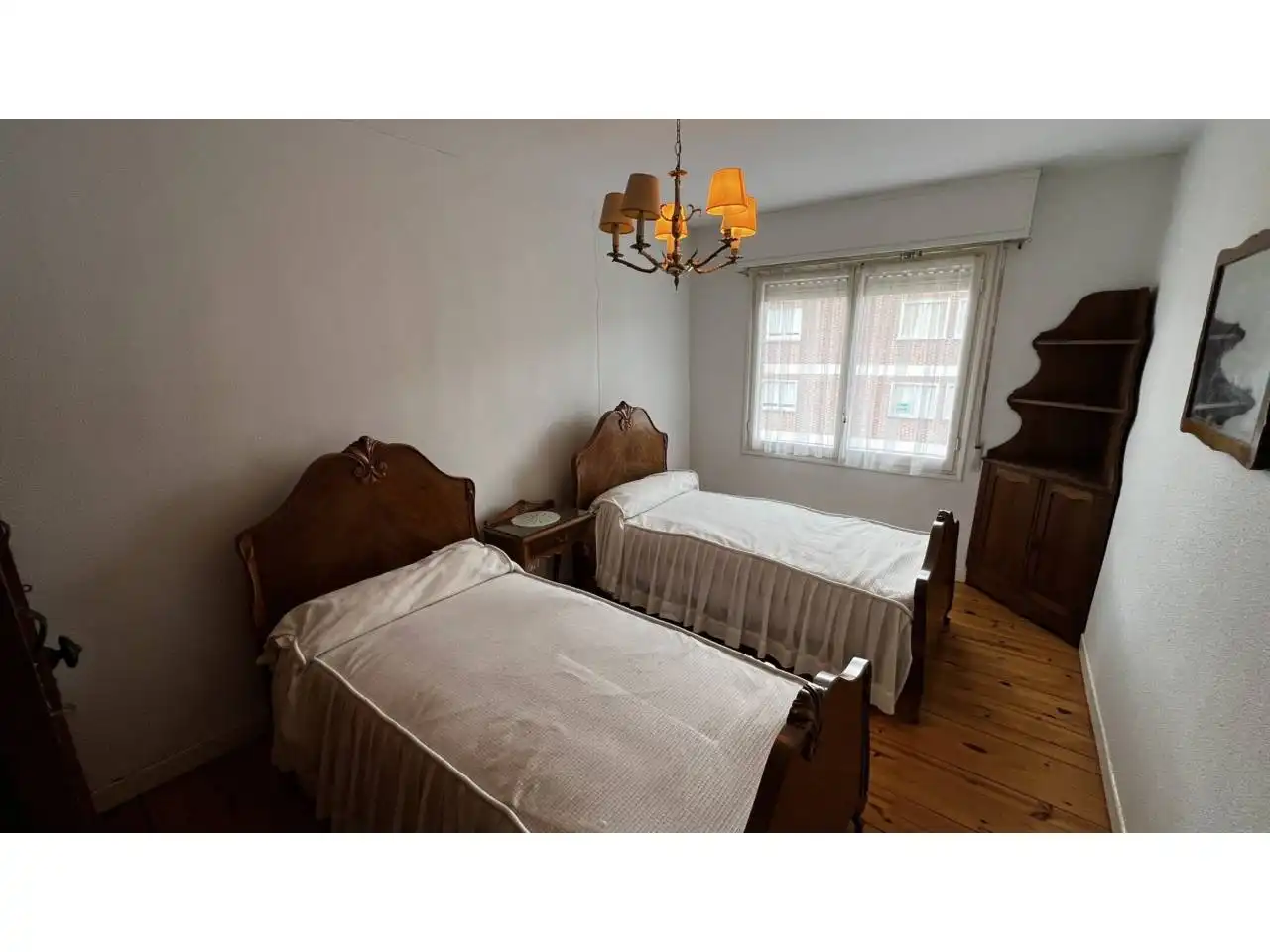 Bedroom of Flat for sale in Espinosa de los Monteros  with Furnished and Balcony