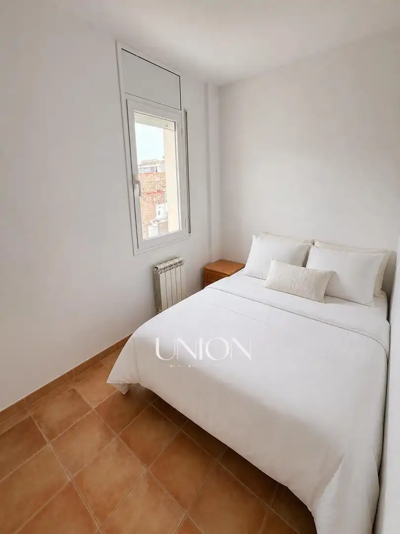 Schlafzimmer von Einfamilien-Reihenhaus zur Miete in Sant Feliu de Guíxols mit Klimaanlage, Heizung und Terrasse