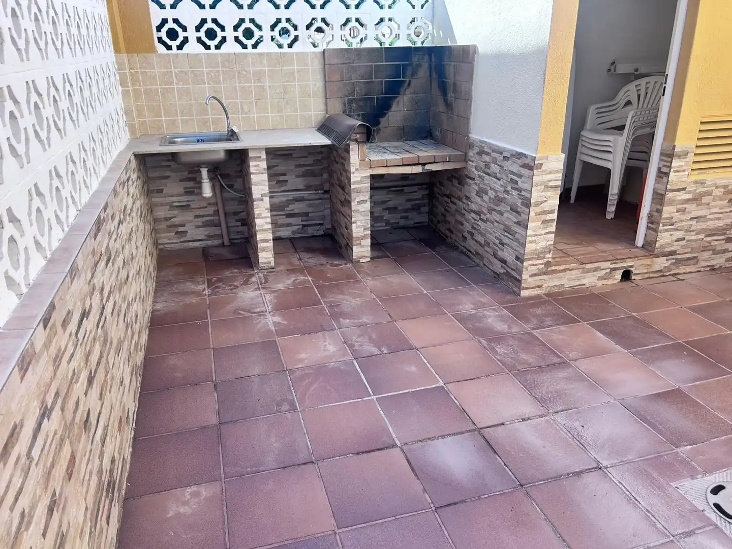 Terrassa de Casa adosada en venda en Peñíscola / Peníscola amb Aire condicionat, Terrassa i Moblat