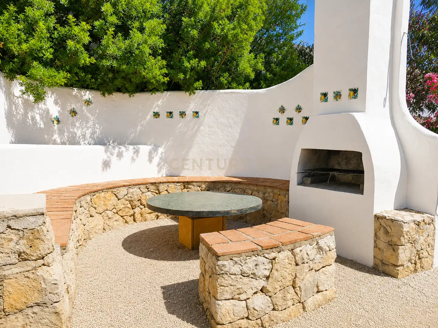 Terraza de Casa o chalet de alquiler en Benissa con Jardín privado, Horno y Lavadora