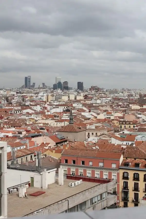 Vista exterior de Estudio de alquiler en Madrid con Aire acondicionado