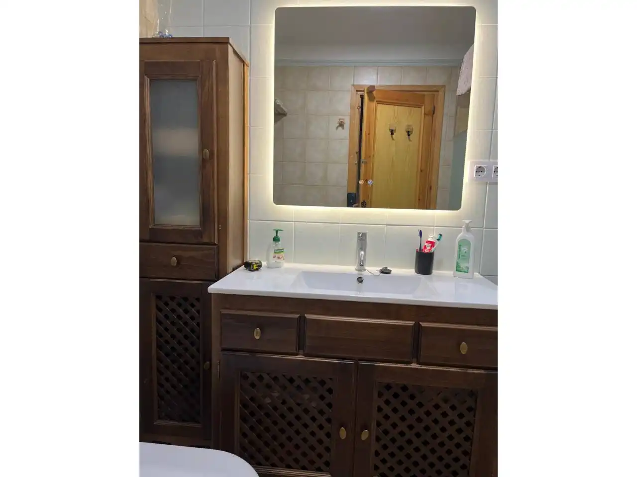 Bathroom of Detached homes for rent in Ger  with Private garden, Terrace and Furnished