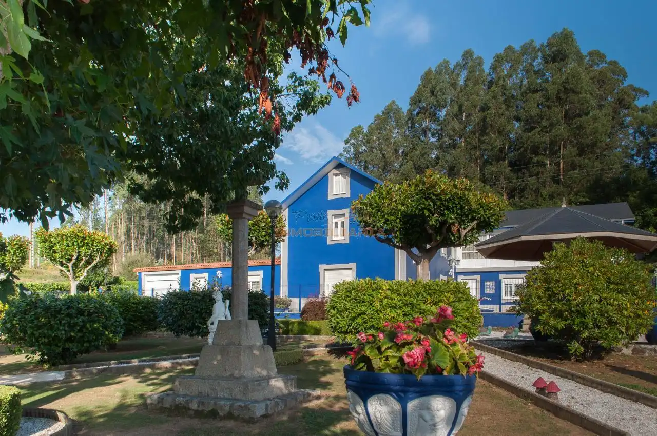 Vista exterior de Casa o chalet en venta en San Sadurniño con Calefacción, Jardín privado y Terraza