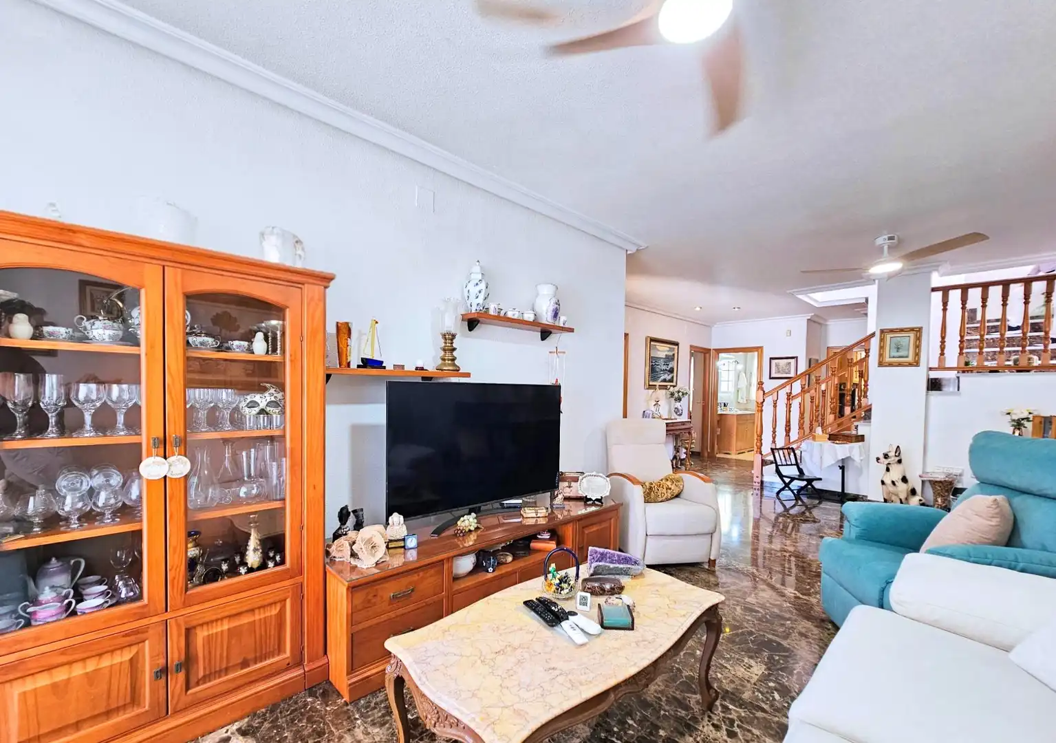 Sala de estar de Casa o chalet en venta en Cartagena con Aire acondicionado, Jardín privado y Terraza