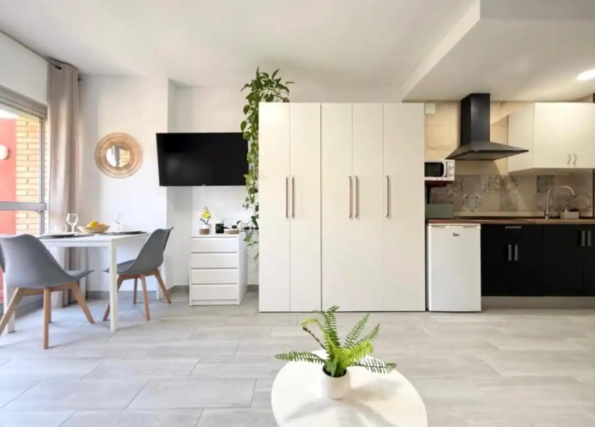 Kitchen of Flat for rent in Parque de la Paloma