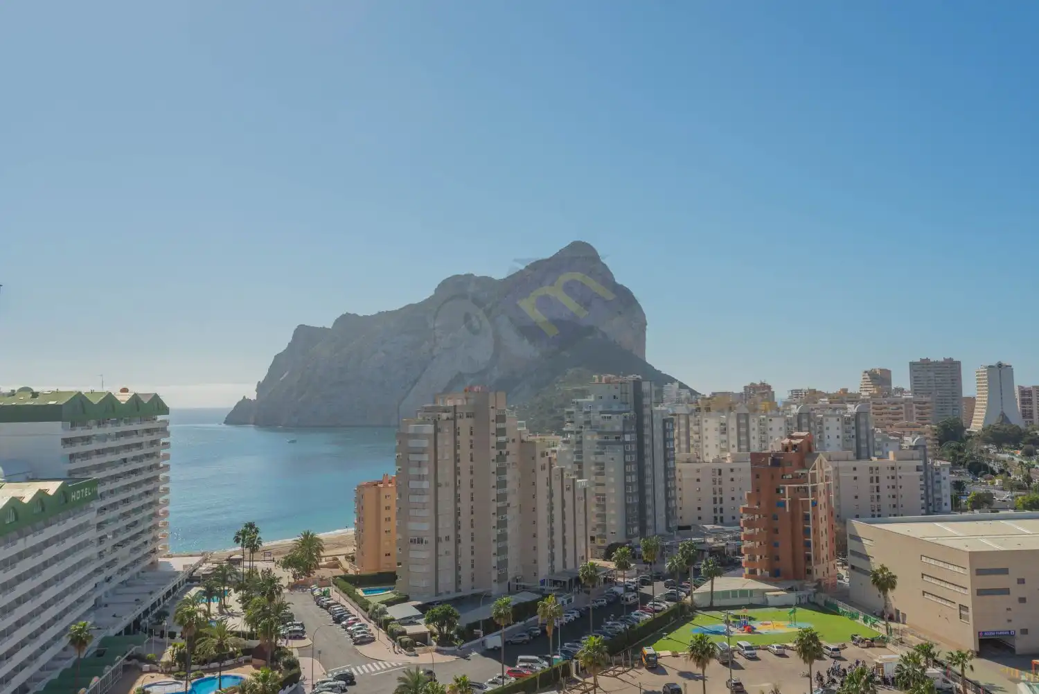 Vista exterior de Apartamento en venta en Calpe / Calp con Calefacción, Terraza y Amueblado
