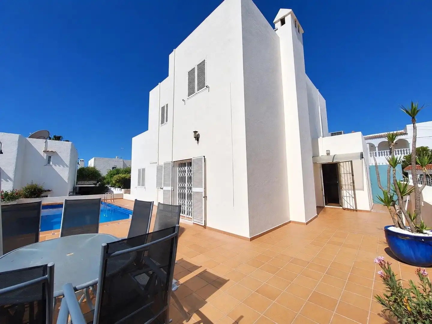 Vista exterior de Casa o chalet en venta en Mojácar con Aire acondicionado, Calefacción y Terraza