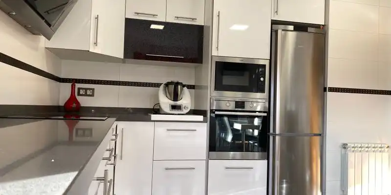Cocina de Casa o chalet en venta en Siero con Jardín privado, Terraza y Trastero
