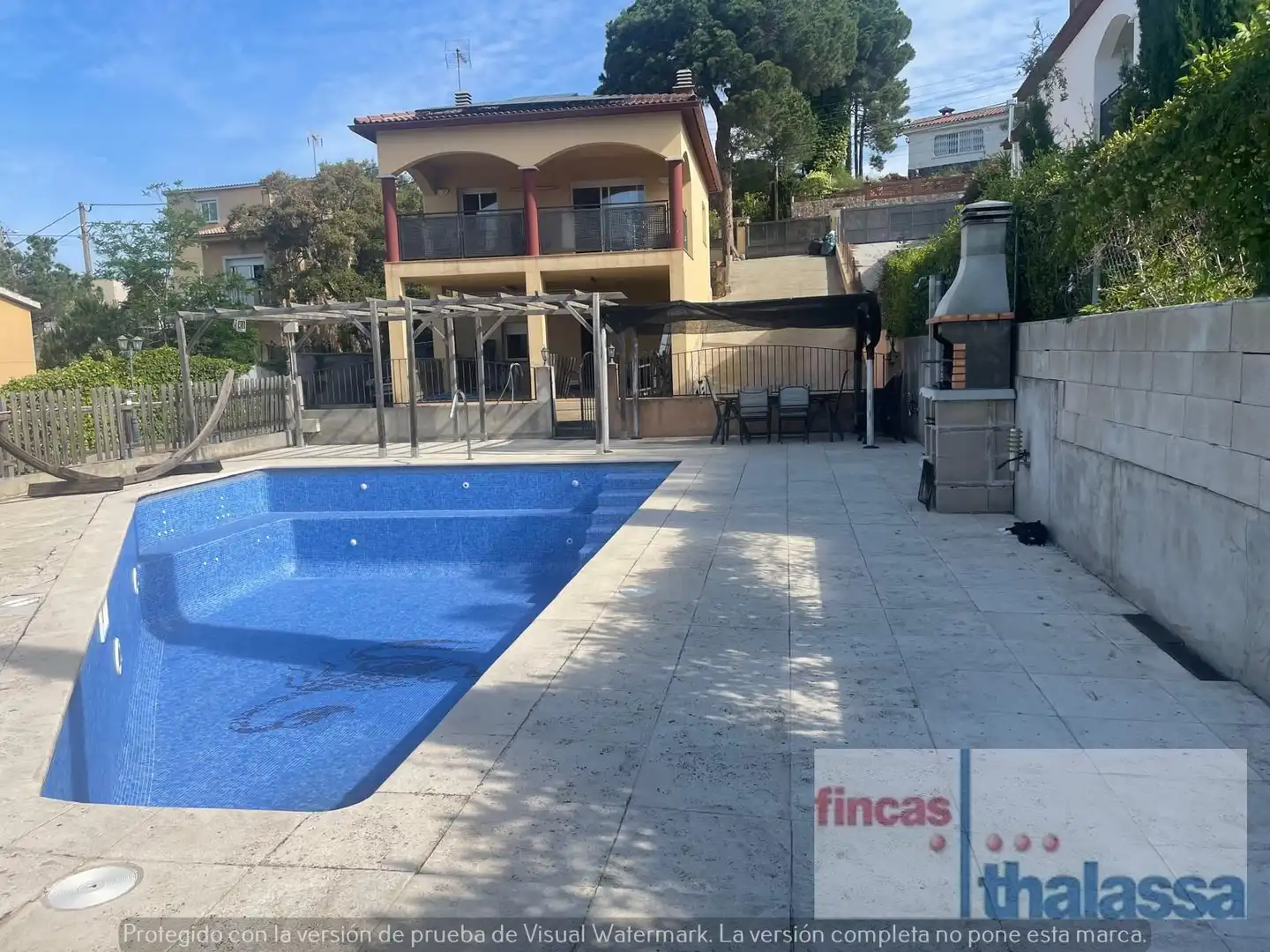 Swimming pool of Houses for sale in Lloret de Mar  with Air Conditioner, Heating and Private garden