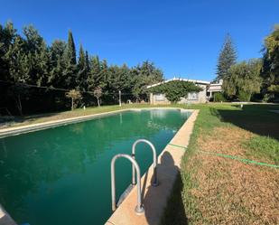 Swimming pool of House or chalet for sale in Jerez de la Frontera  with Heating, Private garden and Parquet flooring