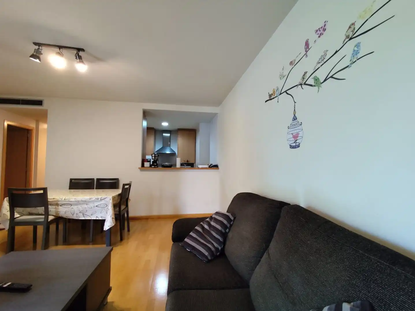 Living room of Flat for sale in Castellón de la Plana / Castelló de la Plana  with Air Conditioner, Heating and Parquet flooring