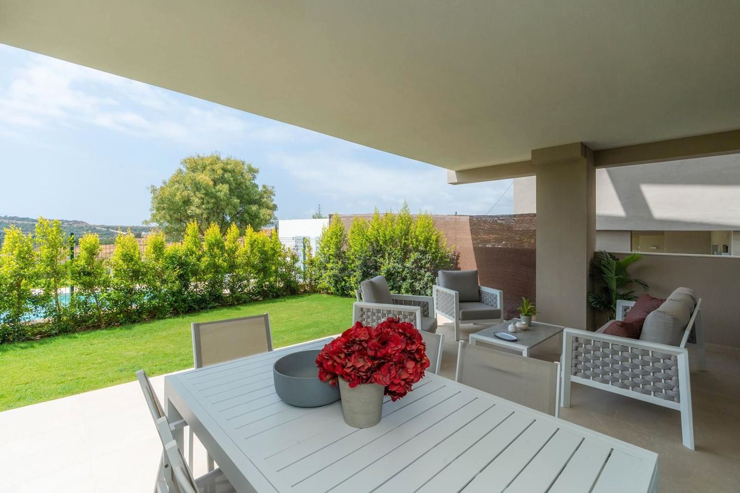 Terrace of Apartments for sale in Estepona  with Air Conditioner, Heating and Terrace