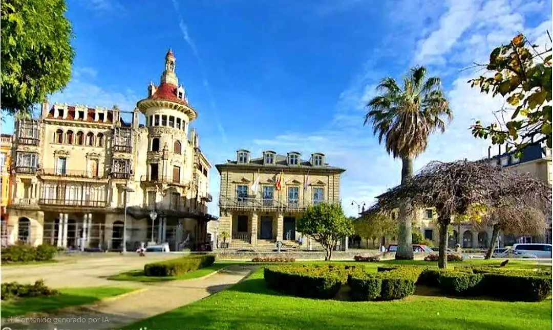 Vista exterior de Casa adosada en venda en Ribadeo amb Calefacció, Jardí privat i Terrassa