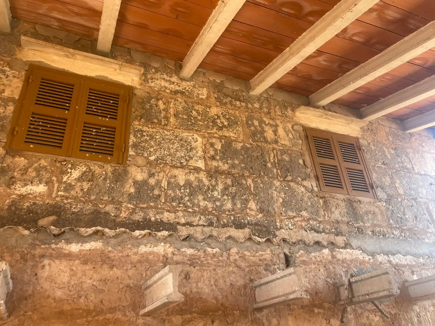 Vista exterior de Finca rústica en venta en Muro con Jardín privado, Terraza y Trastero