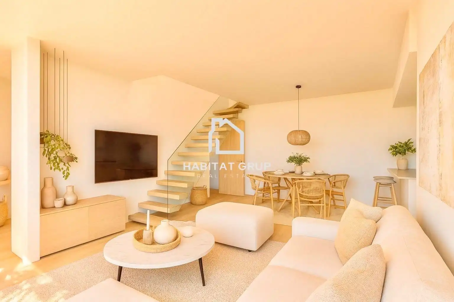 Living room of Duplexes for sale in Maó - Mahón  with Heating