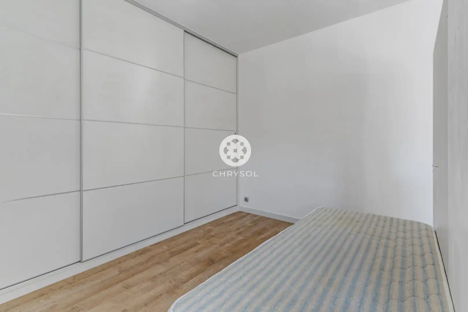 Schlafzimmer von Wohnung zum Verkauf in Barcelona mit Klimaanlage, Heizung und Parkett