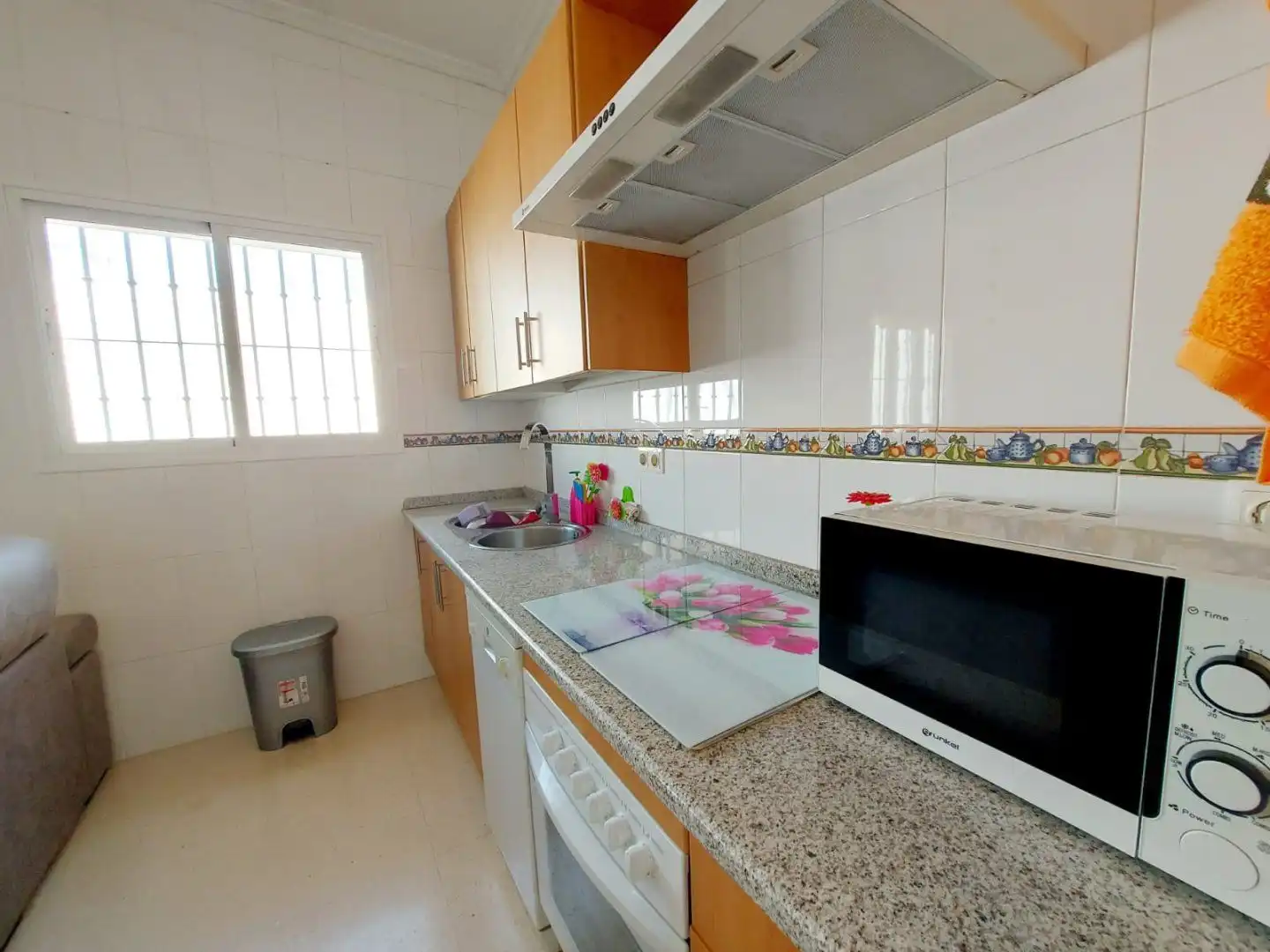 Kitchen of Flat for sale in Brenes  with Air Conditioner, Storage room and Balcony