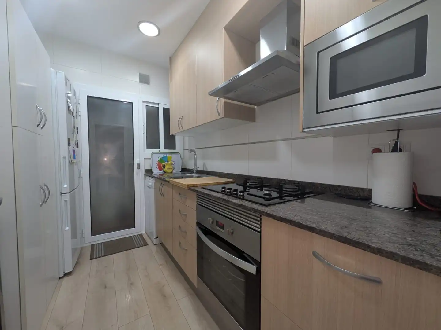 Kitchen of Flat for sale in Sant Joan Despí  with Air Conditioner, Heating and Parquet flooring