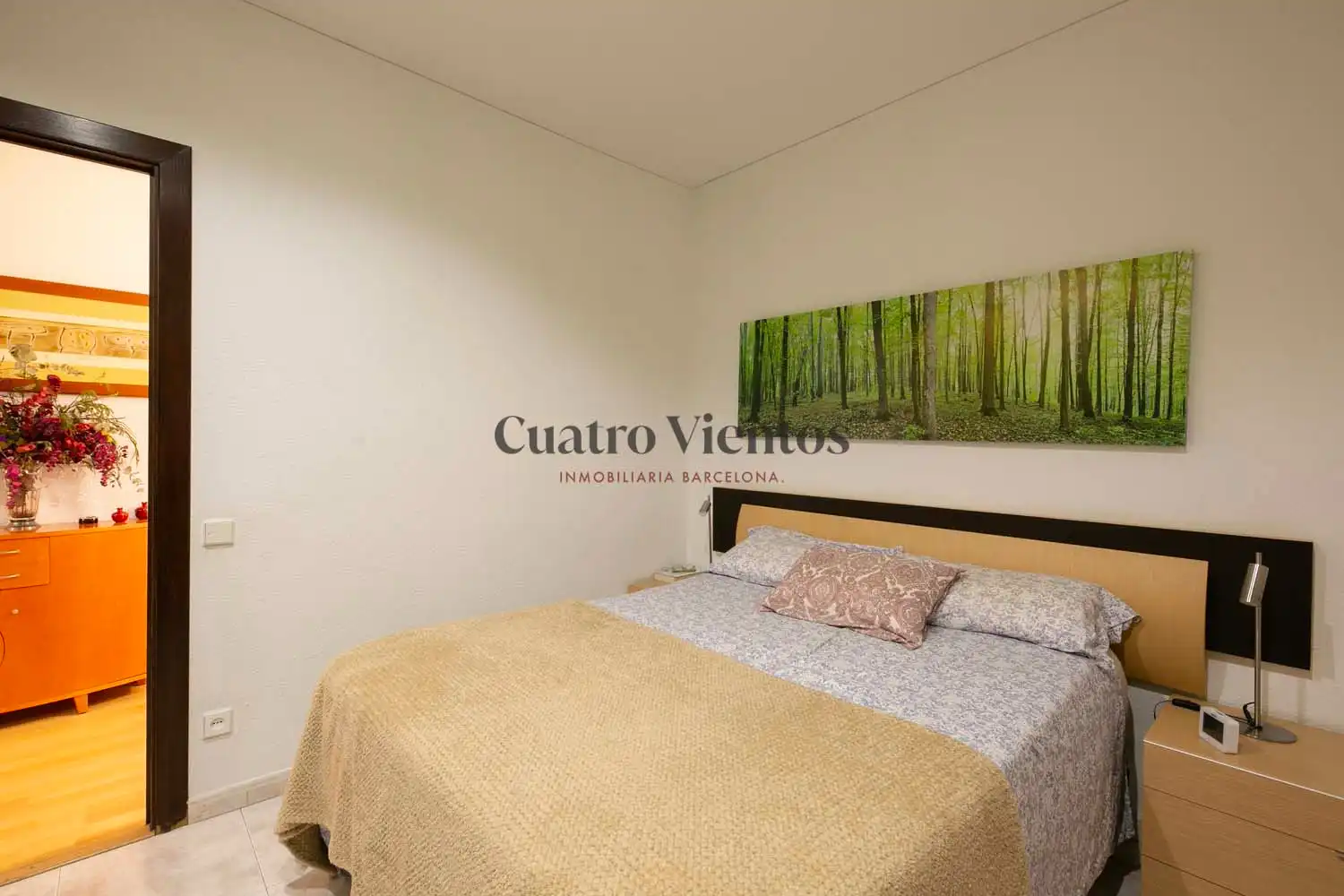 Bedroom of Flat for sale in Barcelona  with Heating, Terrace and Oven