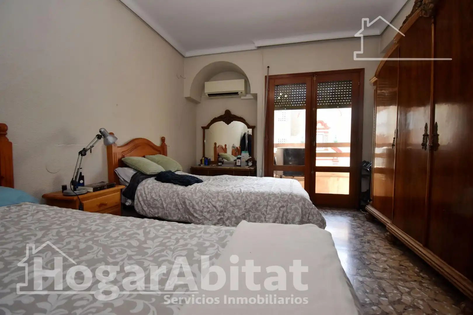Bedroom of Flat for sale in Vila-real  with Air Conditioner, Heating and Furnished