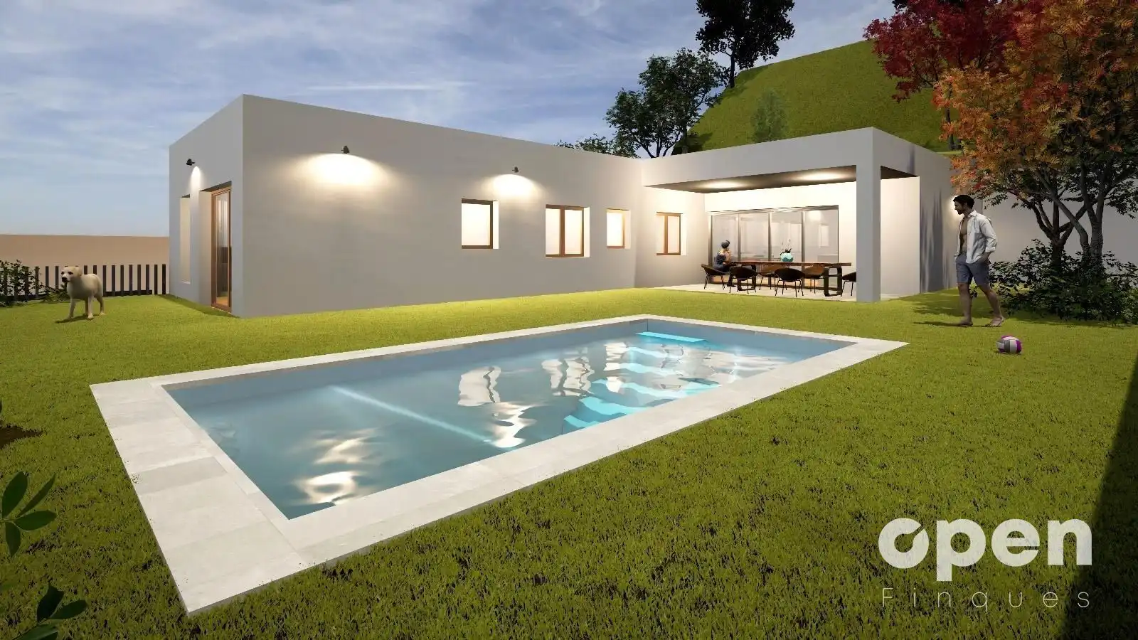 Piscina de Casa o xalet en venda en Ullastrell amb Calefacció, Terrassa i Piscina